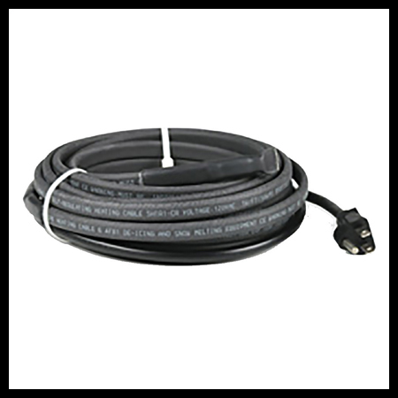 Self-regulating cable 120v